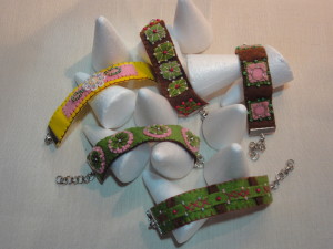 Pulseiras de feltro